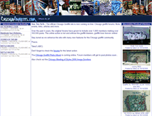 Tablet Screenshot of chicagograffiti.com